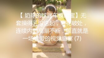 【 奶球的球迷车模闺蜜】无套操得乳浪迭起，菊花破处，连续内射高潮不断，简直就是一场性爱的视觉盛宴 (7)