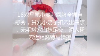 18双马尾小萝莉露脸全裸自慰秀，贫乳小奶子扣穴出白浆，无毛嫩穴白袜足交，诱人粉穴近距离特写揉搓