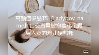 高颜值极品TS『Ladyboy_name』口交直男被抱着小蛮腰后入爽的鸡儿硬邦邦