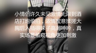 小情侣许久未见激情无限到酒店打炮偷拍，浓情蜜意揉搓大胸后入插得妹子高潮呻吟，真实场景偷窥视角更加刺激